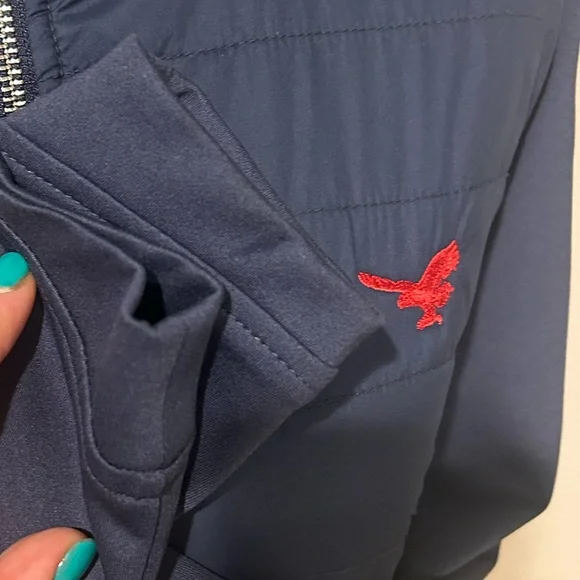 EUC PETER MILLAR Quilted Jacket in Navy Size Large - Picture 5 of 10